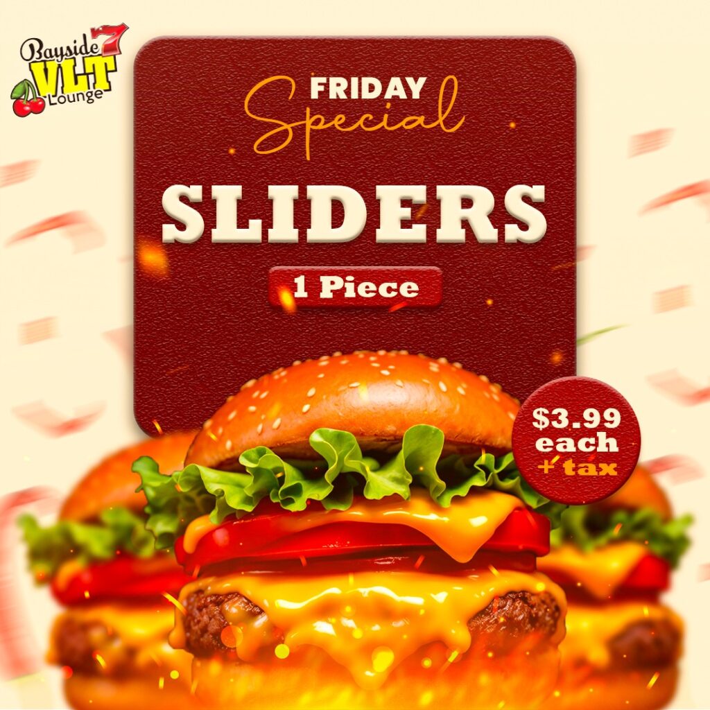 friday food sliders